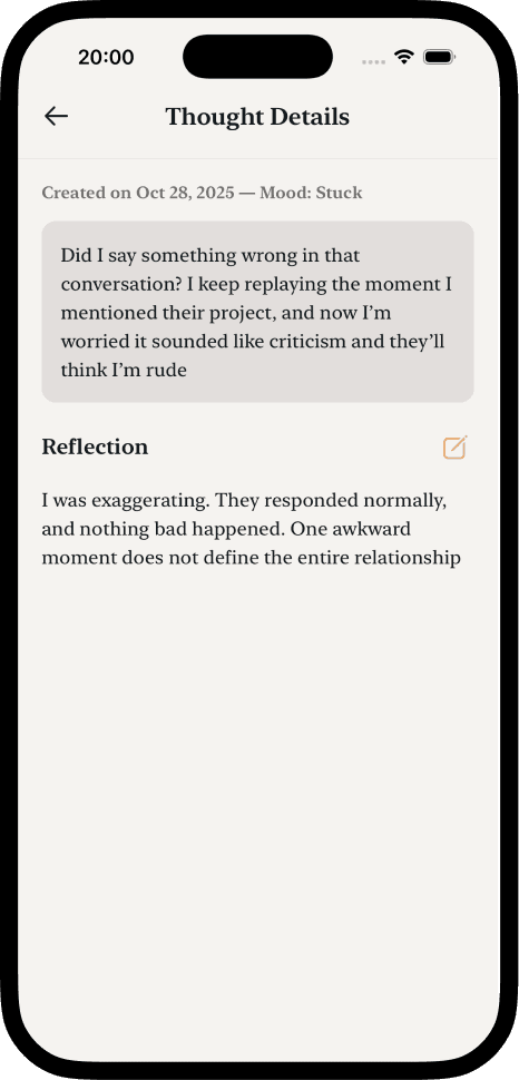 Rumi app screen right